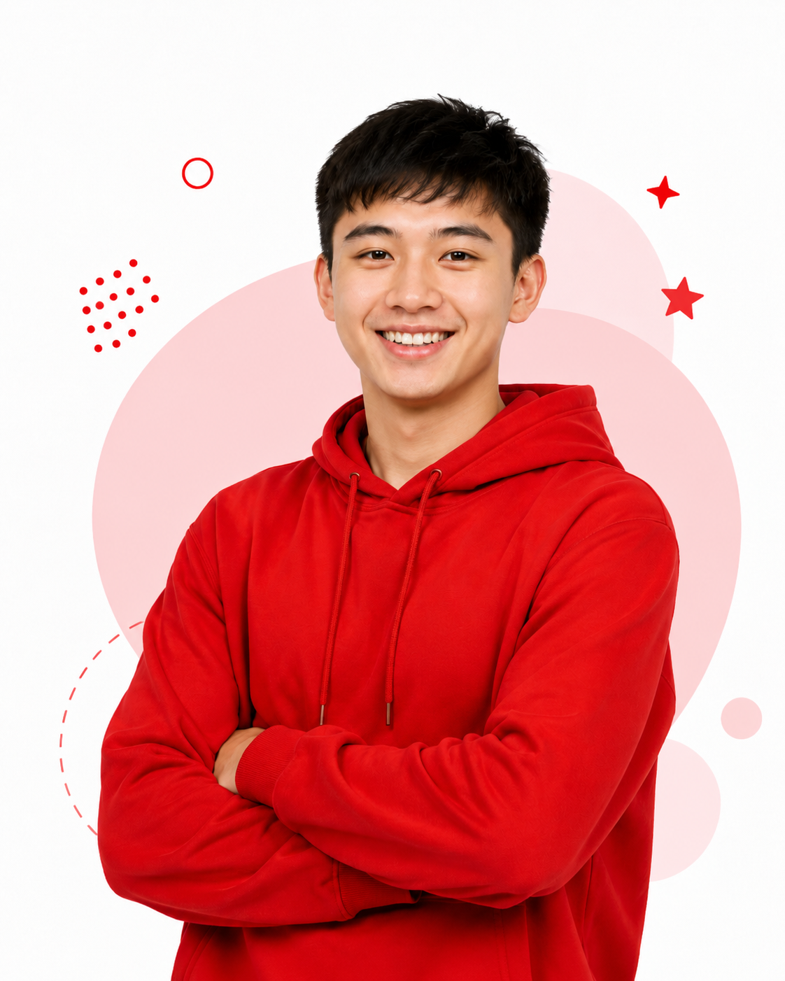 Young adult aged 21 building machine learning model and programming artificial intelligence in tech lab